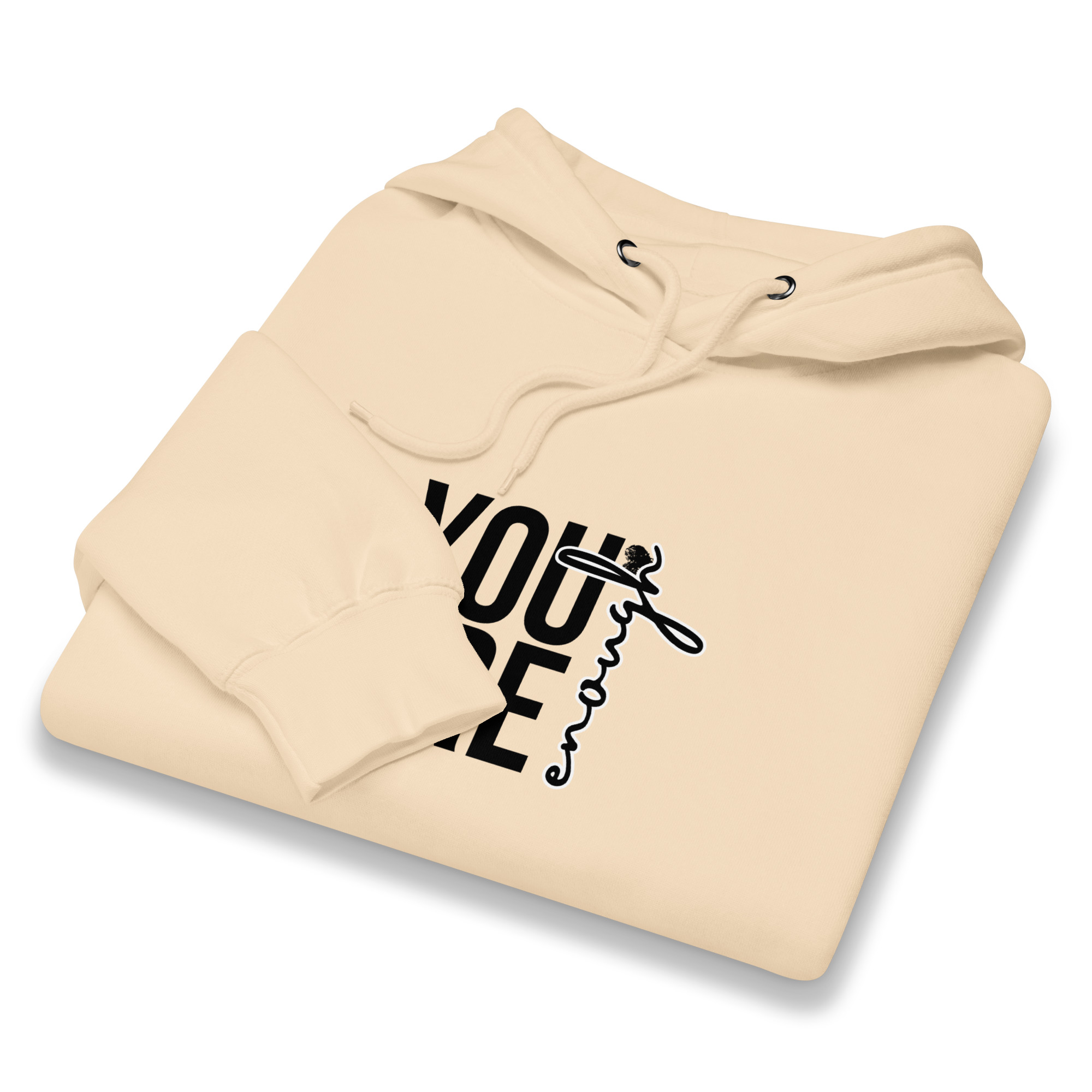 You are enough Unisex premium mid-weight hoodie - Image 2